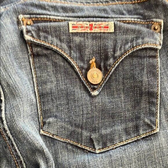 Hudson Jeans 25 Medium Wash Carly Mid Rise Straight - Picture 9 of 12